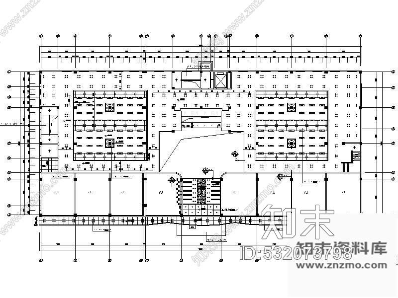 施工图江苏某四层商场施工图含效果cad施工图下载【ID:532073798】