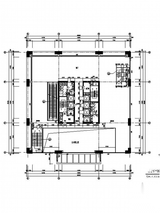 [广东]26层玻璃幕墙办公大厦设计施工图（知名建筑&nbsp...cad施工图下载【ID:168482145】