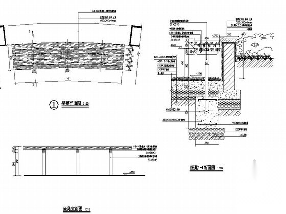 中心小广场园林景观工程施工图cad施工图下载【ID:161021194】
