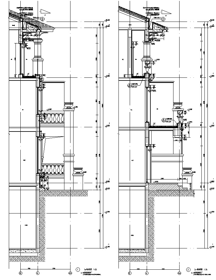 [江苏]17年最新高层住宅及独栋别墅、地下车库建筑施工...施工图下载【ID:149860135】