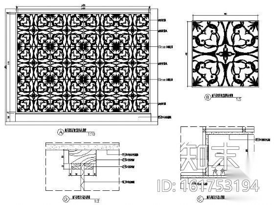 观澜湖高尔夫私人别墅施工图cad施工图下载【ID:161753194】