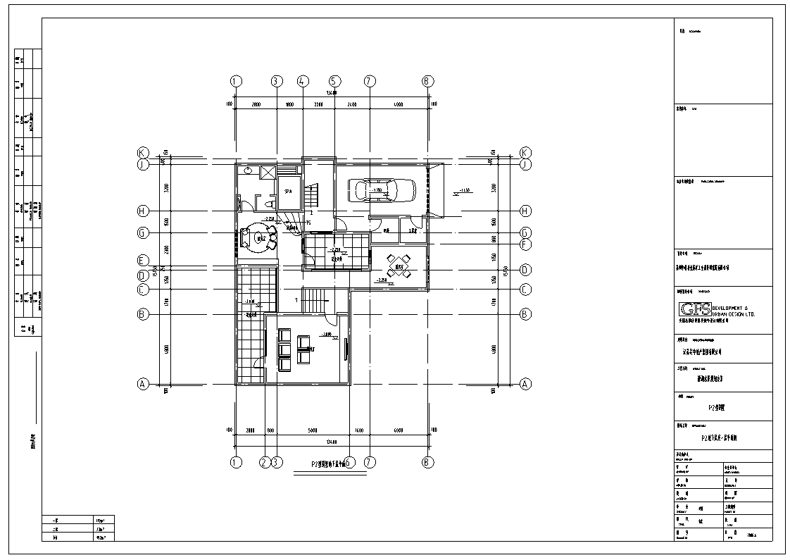 两层192平方米独栋别墅建筑设计CAD图纸及SU模型施工图下载【ID:160139118】