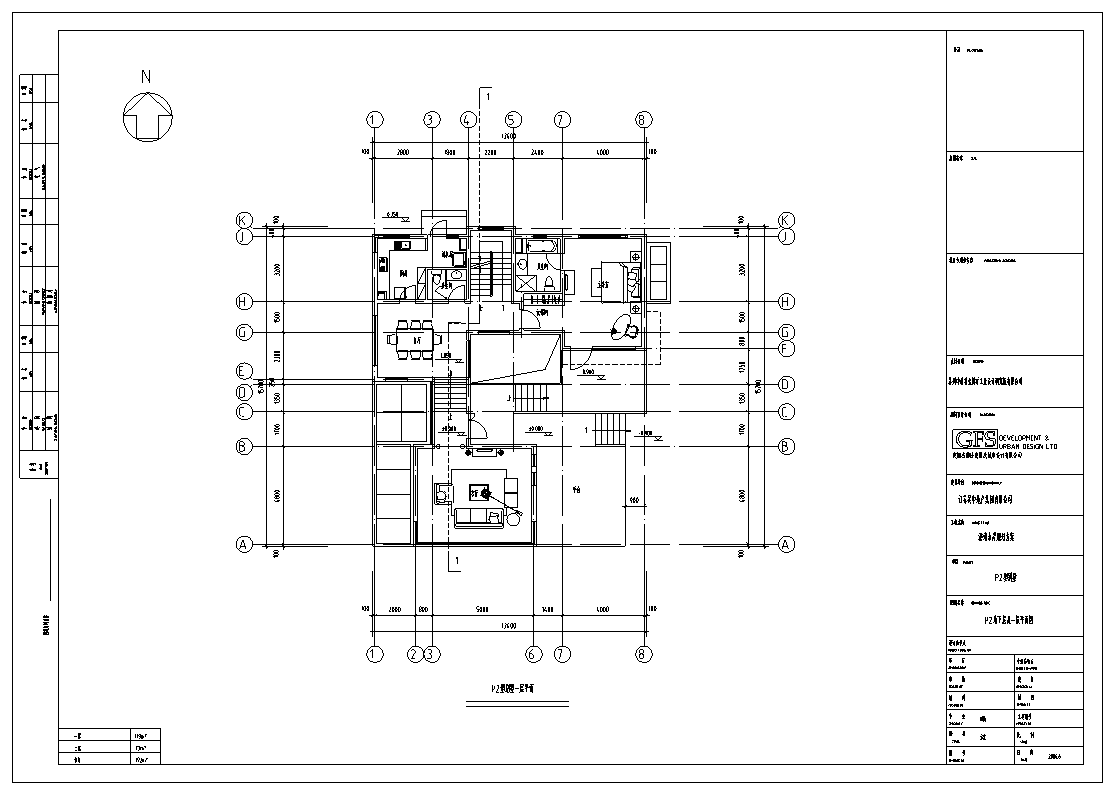 两层192平方米独栋别墅建筑设计CAD图纸及SU模型施工图下载【ID:160139118】