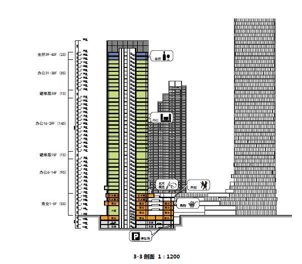 [深圳]超高层现代风格城市综合体级单体建筑设计方案文本施工图下载【ID:151736190】