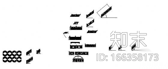 古典仿古楼梯cad施工图下载【ID:166358173】