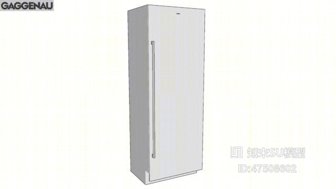 冰箱SU模型下载【ID:618137843】