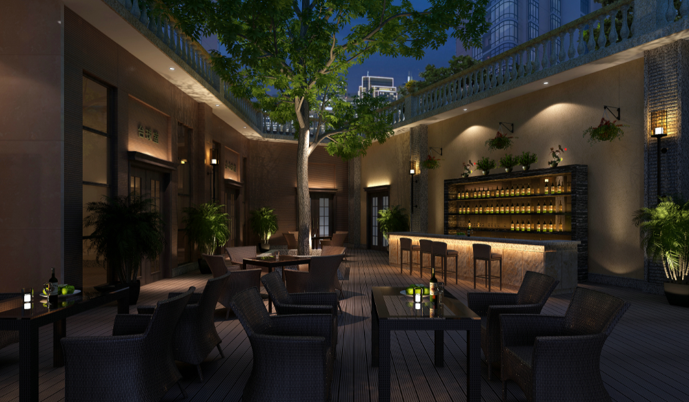 新古典主义水疗会所设计施工图（附效果图）cad施工图下载【ID:161789155】