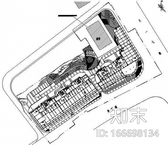 [福州]国际复合街区环境景观施工图设计施工图下载【ID:166698134】