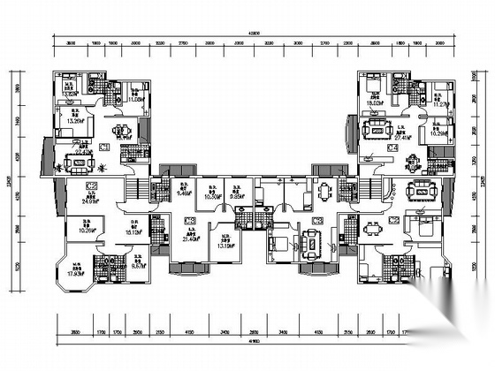 [合肥]某住宅小区规划及单体设计方案图（含效果图）cad施工图下载【ID:165415127】