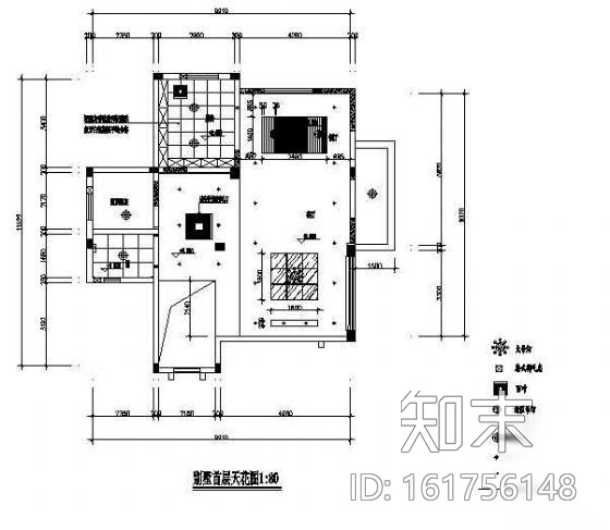 一套很不错的三层小别墅设计cad施工图下载【ID:161756148】