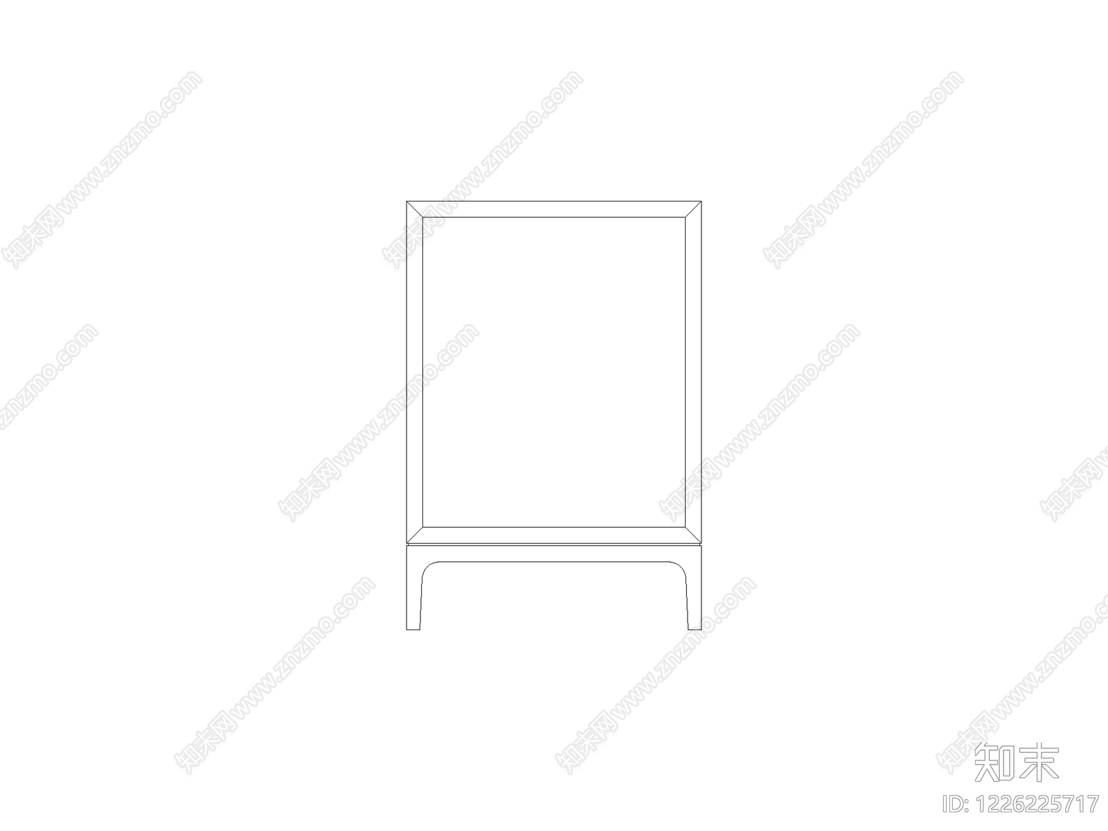 柜子cad施工图下载【ID:1226225717】