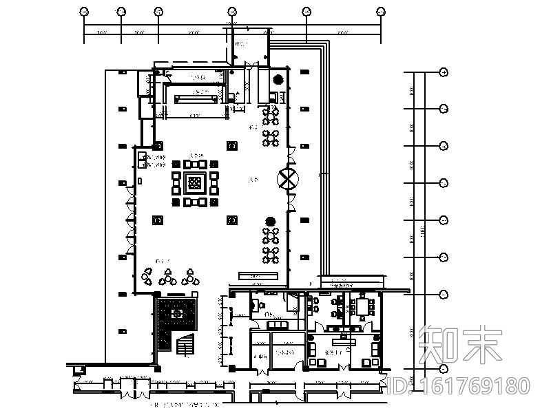 [山东]青岛某温泉大酒店全套施工图（附效果图）施工图下载【ID:161769180】