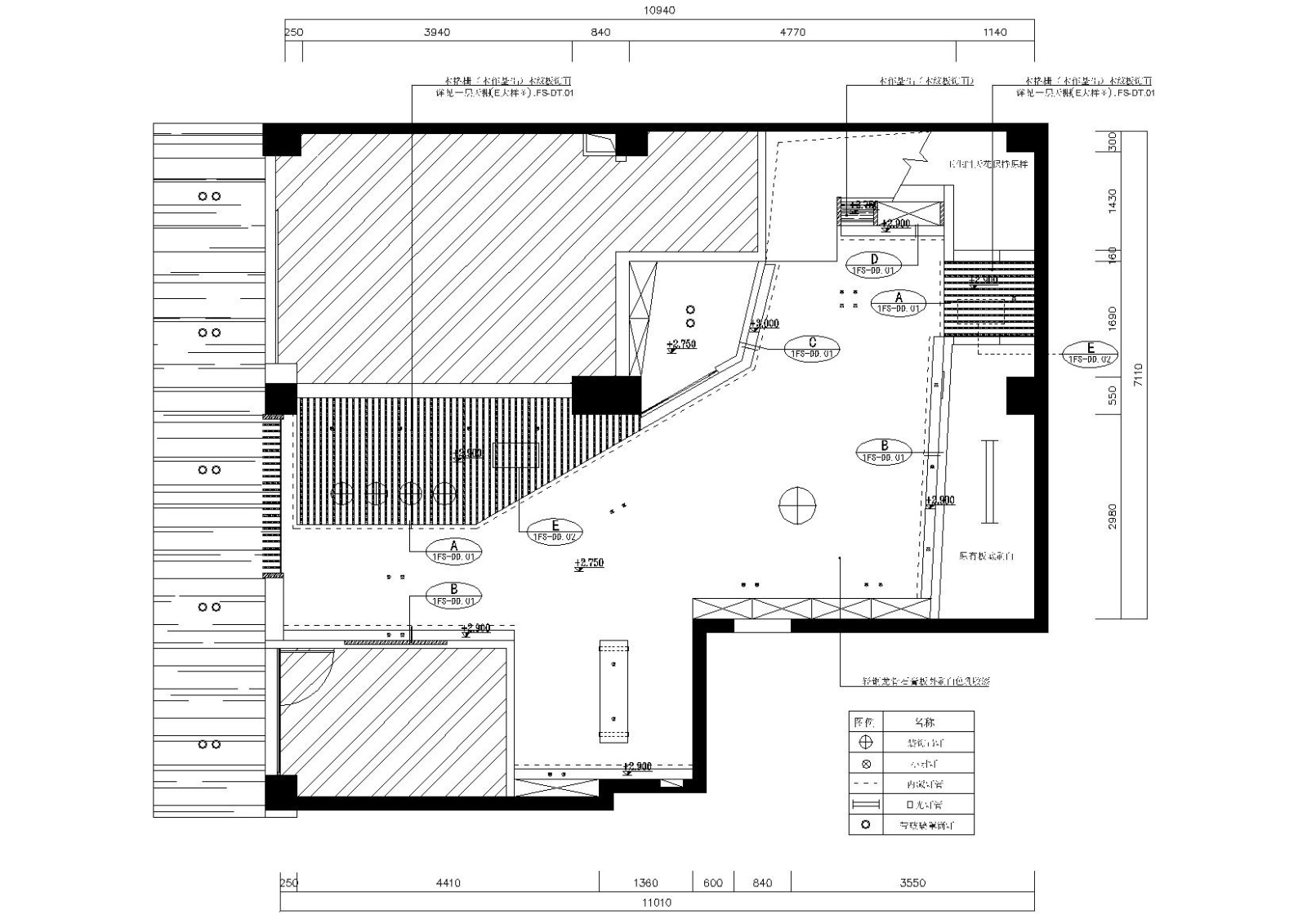 [广东]金阑湾SPA休闲娱乐馆施工图+实景拍摄cad施工图下载【ID:160430130】