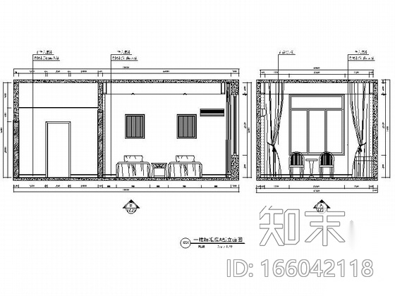 [武汉]现代电子科技有限公司职工公寓装修图cad施工图下载【ID:166042118】