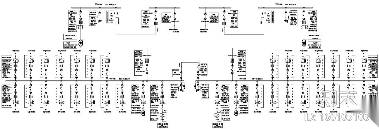 天津体育学院35KV变电站项目图纸施工图下载【ID:166105103】