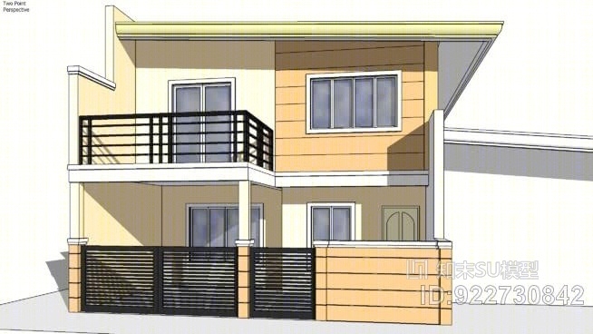 2层延伸SU模型下载【ID:922730842】