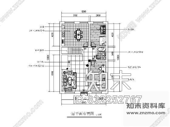 图块/节点三层别墅装修平面设计图cad施工图下载【ID:832252767】