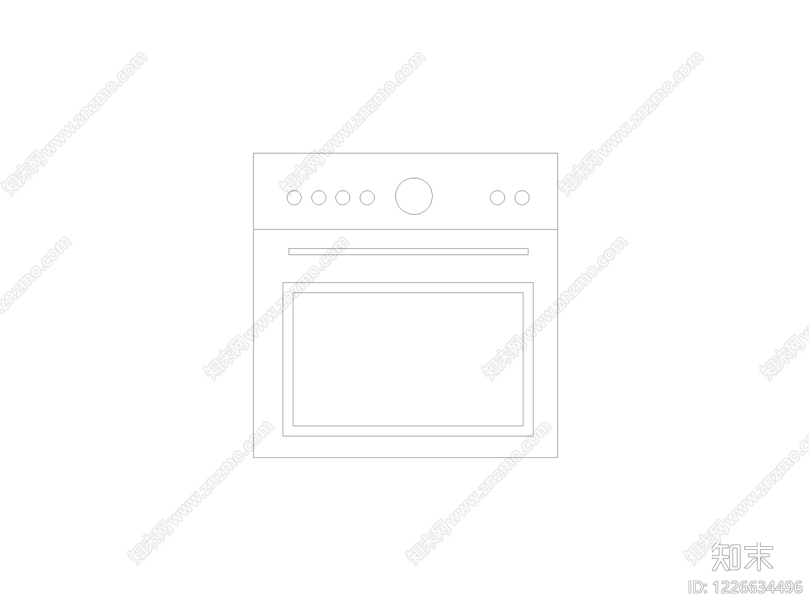 厨房设施cad施工图下载【ID:1226634496】