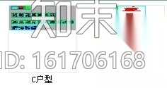 [广东]国际公寓C户型现代一居室装修施工图cad施工图下载【ID:161706168】