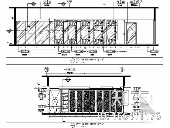 [江苏]国际传媒集团时尚办事处新闻中心施工图（含效果）cad施工图下载【ID:166411176】