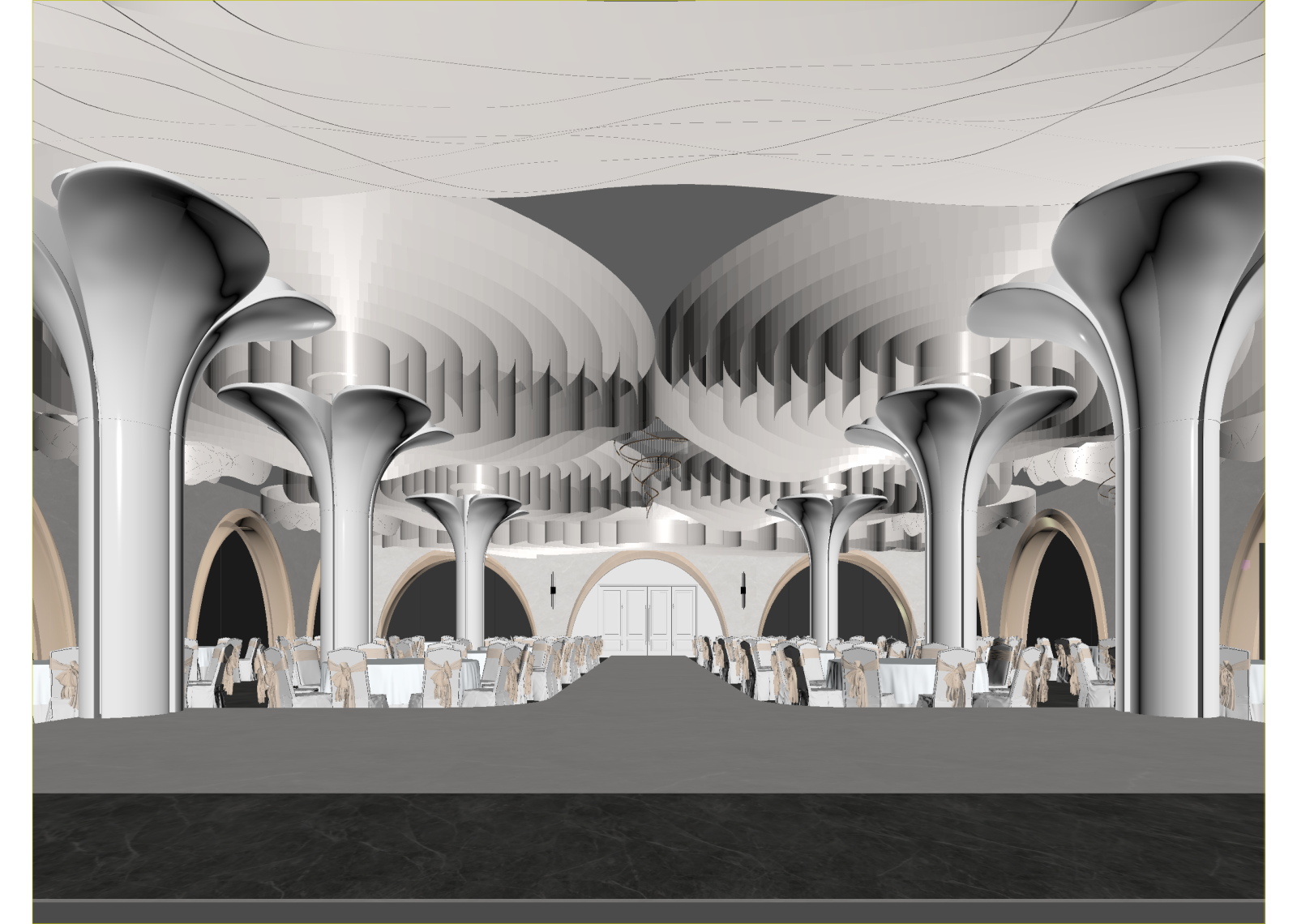现代其他展厅3D模型下载【ID:1214658223】