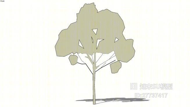 树SU模型下载【ID:27737417】