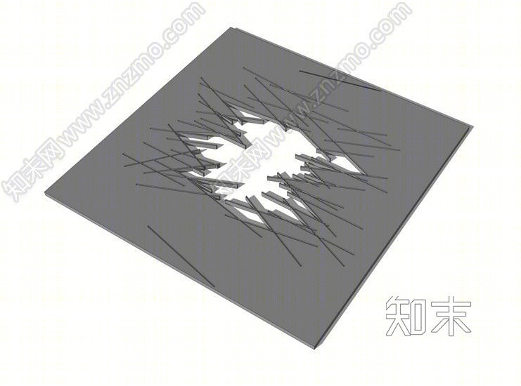 树池篦子SU模型下载【ID:149548263】