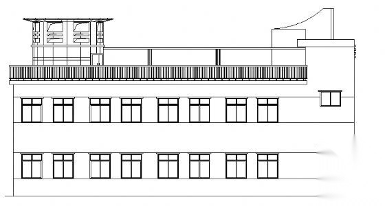 某市三层老人活动中心建筑设计方案施工图下载【ID:165740192】