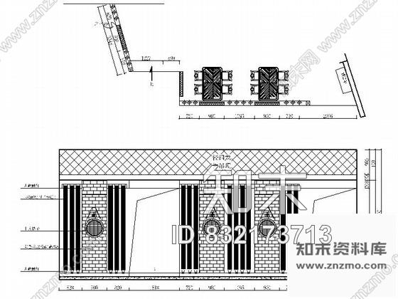 图块/节点某高档鱼府中式餐厅立面图施工图下载【ID:832173713】