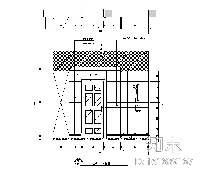 [江苏]欧式雅致奢华独栋别墅设计施工图（附效果图）cad施工图下载【ID:161689167】