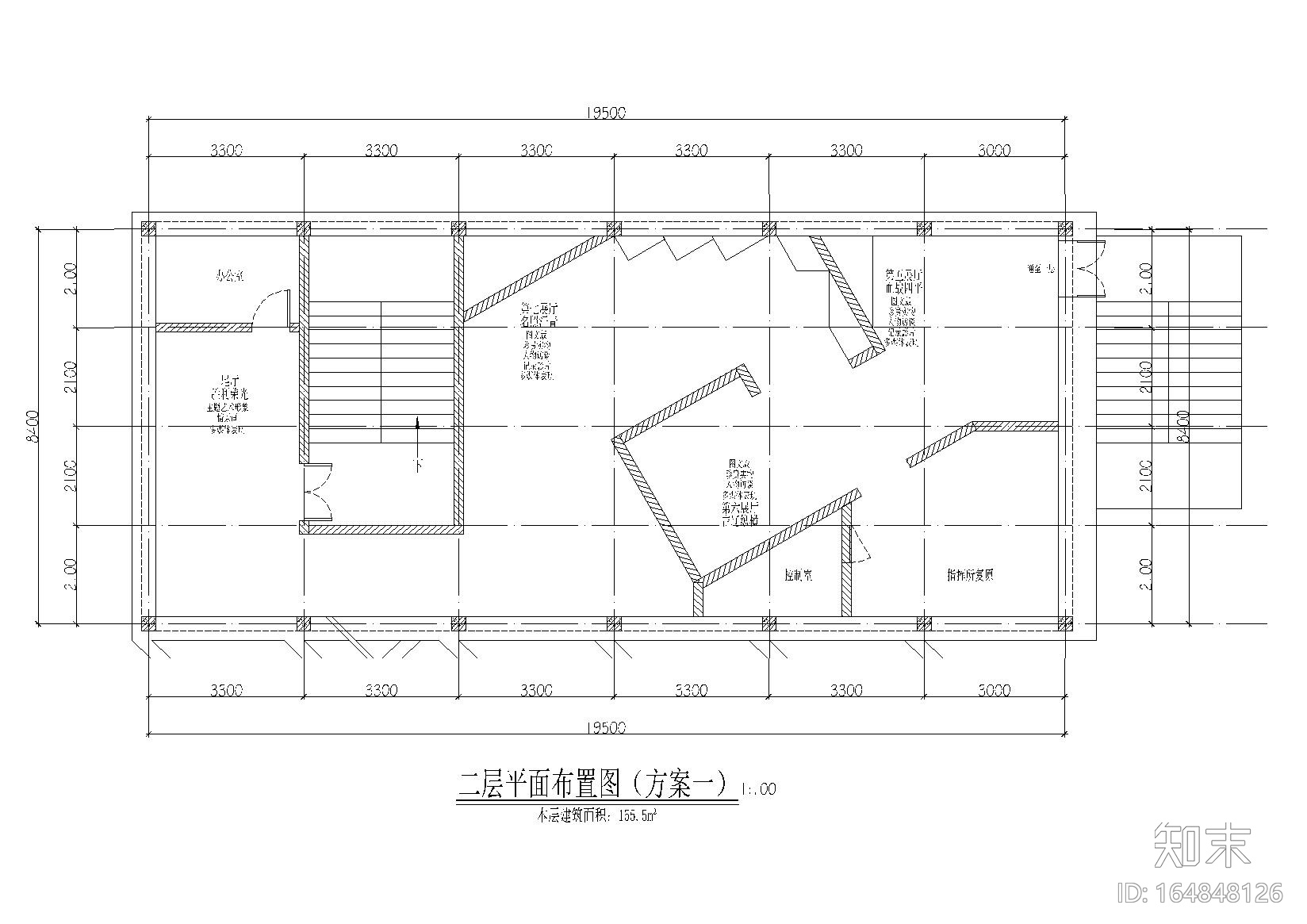 [吉林]四平马仁兴纪念馆施工图_效果图_cad施工图下载【ID:164848126】