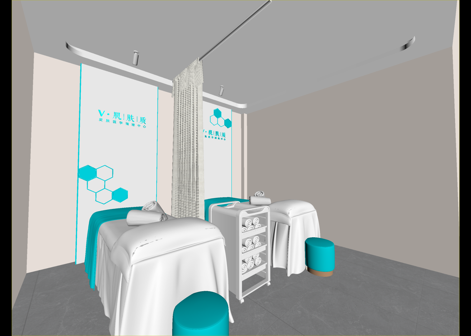 现代美容院3D模型下载【ID:1215064125】