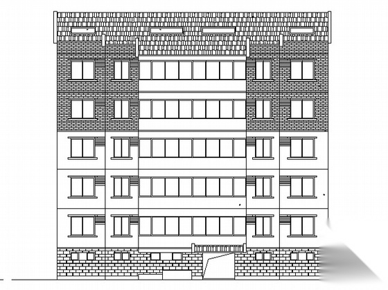 [浙江]某现代小区规划建筑施工套图（含效果图）（大院设...cad施工图下载【ID:167530183】