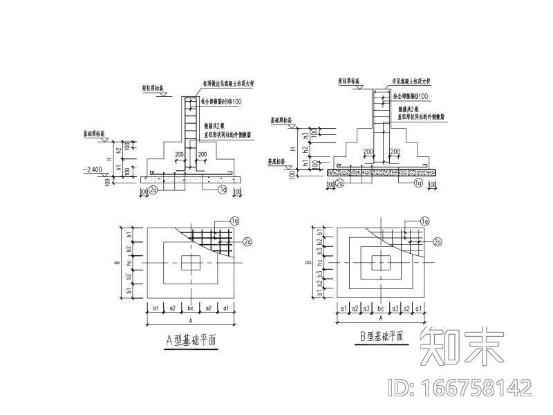 轻钢结构连廊招标图(含建筑结构图)cad施工图下载【ID:166758142】