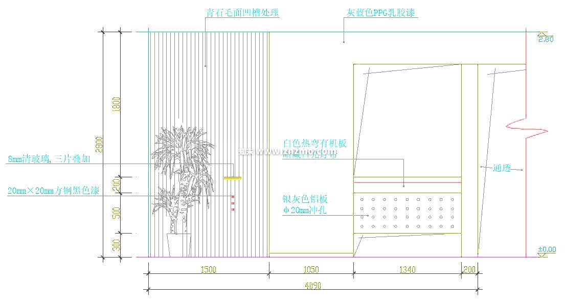 电视cad施工图下载【ID:178427174】