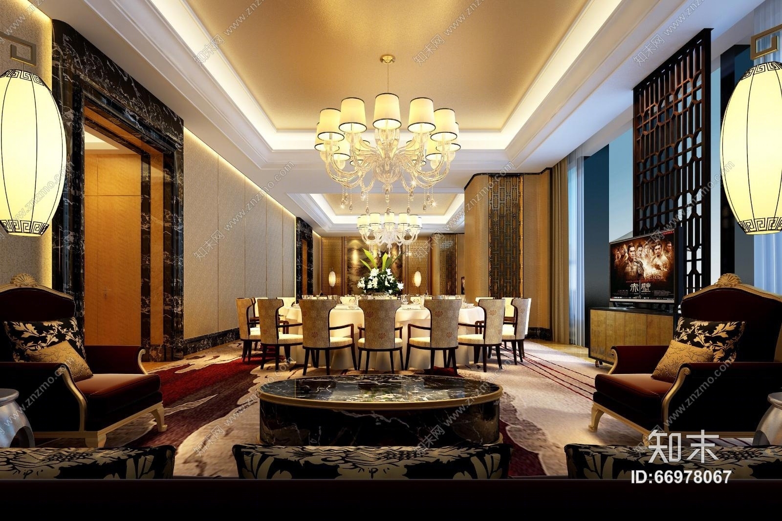 郑中-【免费】CCD长沙万达威斯汀酒店全套施(CAD施工图纸)cad施工图下载【ID:66978067】