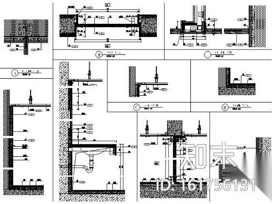 [苏州]五星假日酒店巴西烤肉施工图cad施工图下载【ID:161756131】