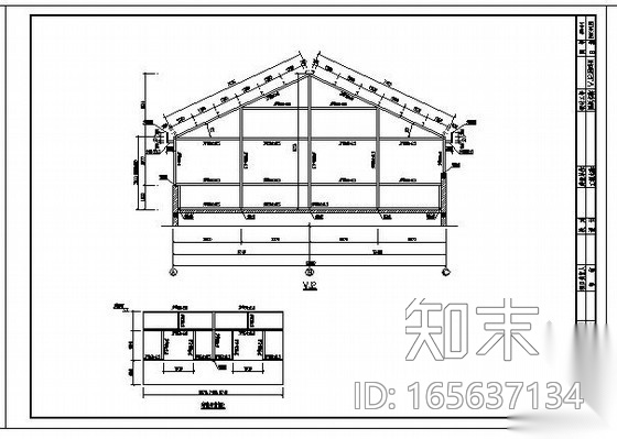 邯郸某住宅平改坡结构设计图cad施工图下载【ID:165637134】