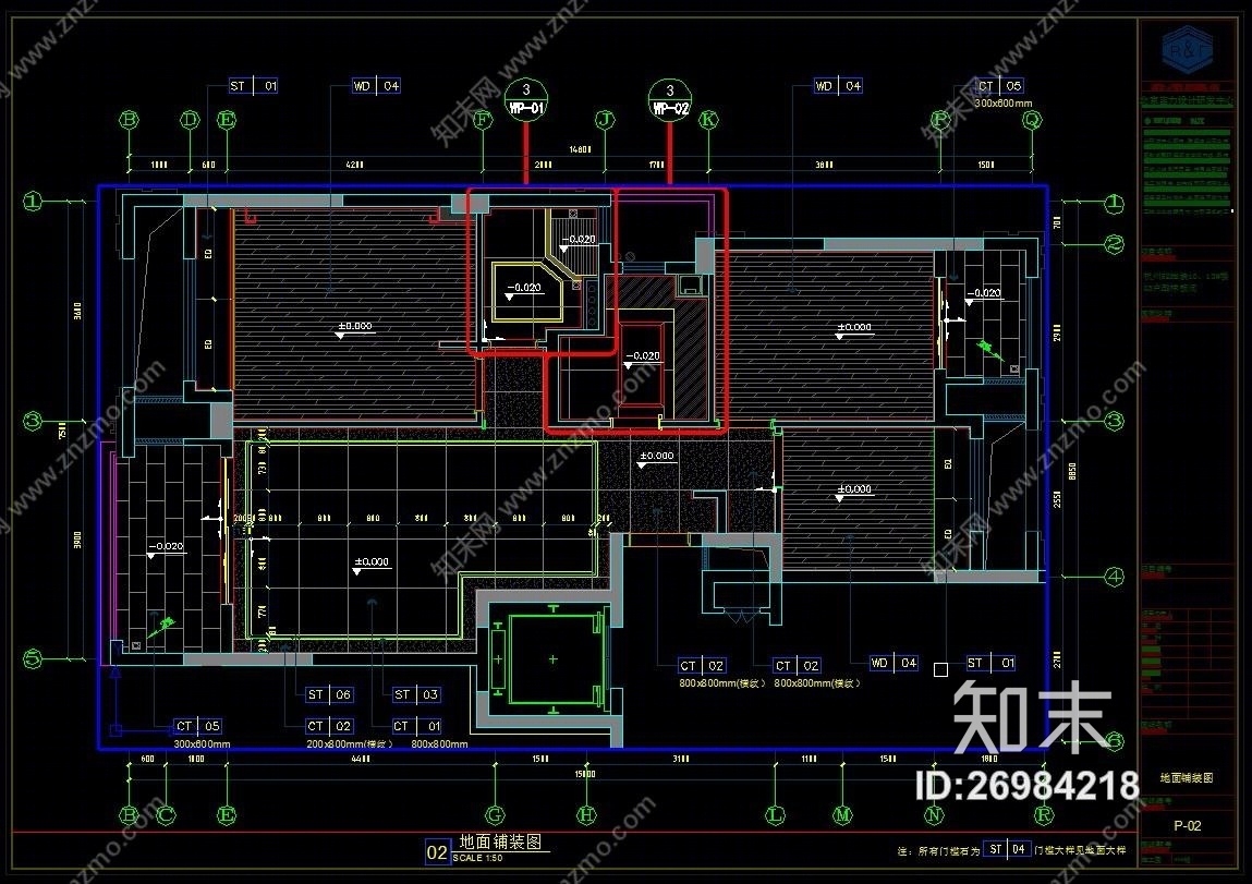 杭州富力余政储出（CAD施工图纸）施工图下载【ID:26984218】