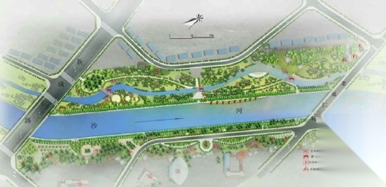 [成都]河岸景观概念性设计施工图下载【ID:161026114】