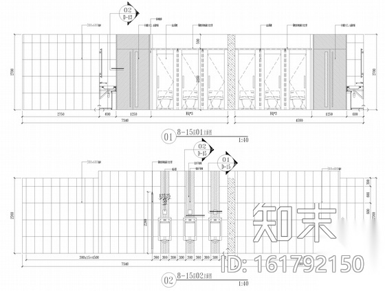 [上海]知名设计院设计时尚办公空间竣工图（含效果图）cad施工图下载【ID:161792150】