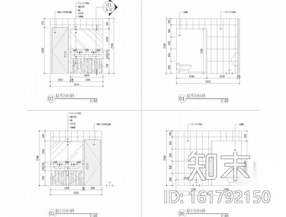 [上海]知名设计院设计时尚办公空间竣工图（含效果图）cad施工图下载【ID:161792150】