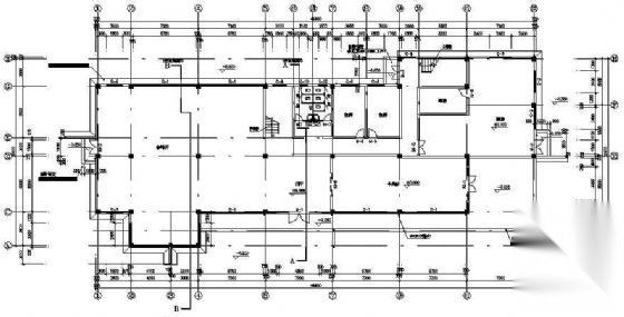 某会所建筑施工图纸cad施工图下载【ID:167062135】