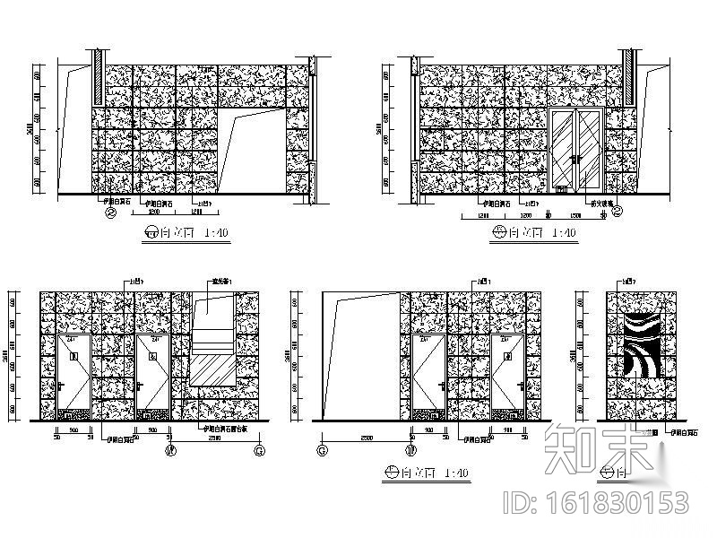 [天津]某集团技术中心办公楼装修图(含效果)cad施工图下载【ID:161830153】