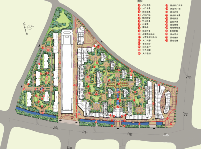 [浙江]简约欧式居住区景观深化设计方案cad施工图下载【ID:161083179】