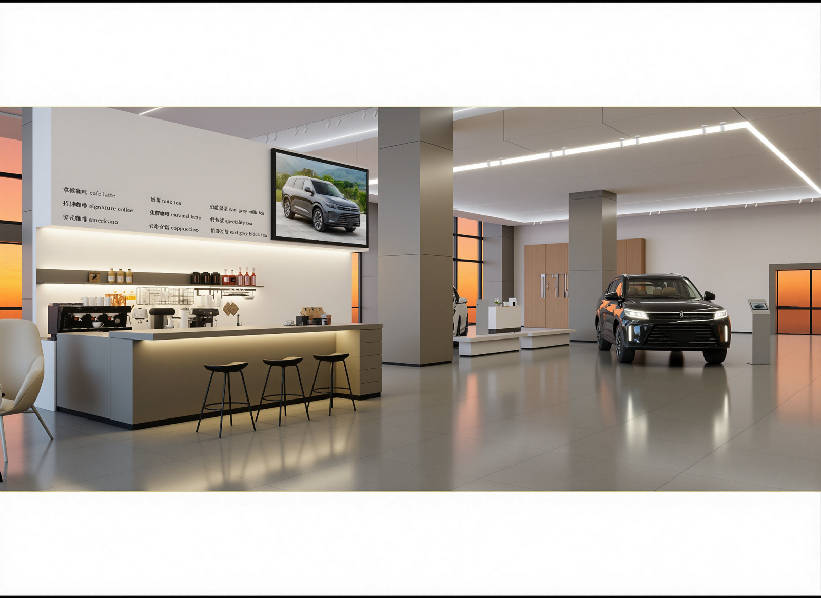 现代汽车展厅3D模型下载【ID:1215077660】