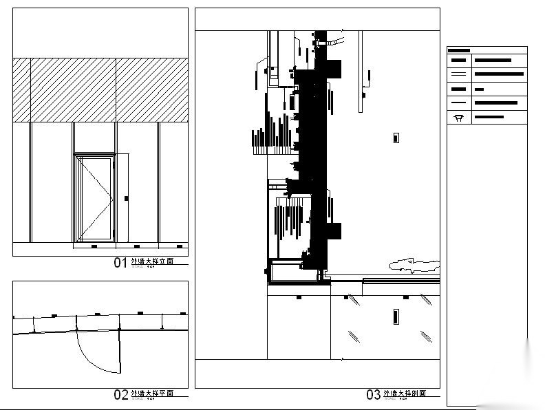 [北京]四层仿生表皮SOHO商业中心建筑施工图cad施工图下载【ID:151641196】