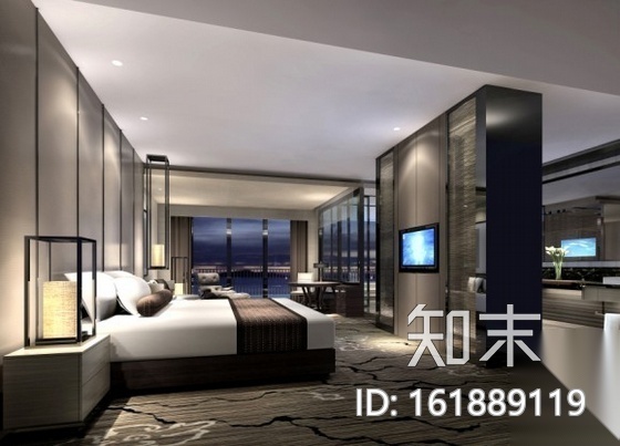 [三亚]游艇主题五星级专业酒店施工图（含效果）cad施工图下载【ID:161889119】