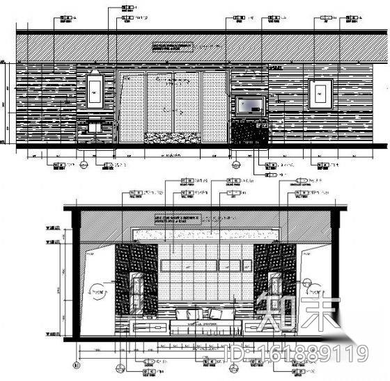 [三亚]游艇主题五星级专业酒店施工图（含效果）cad施工图下载【ID:161889119】