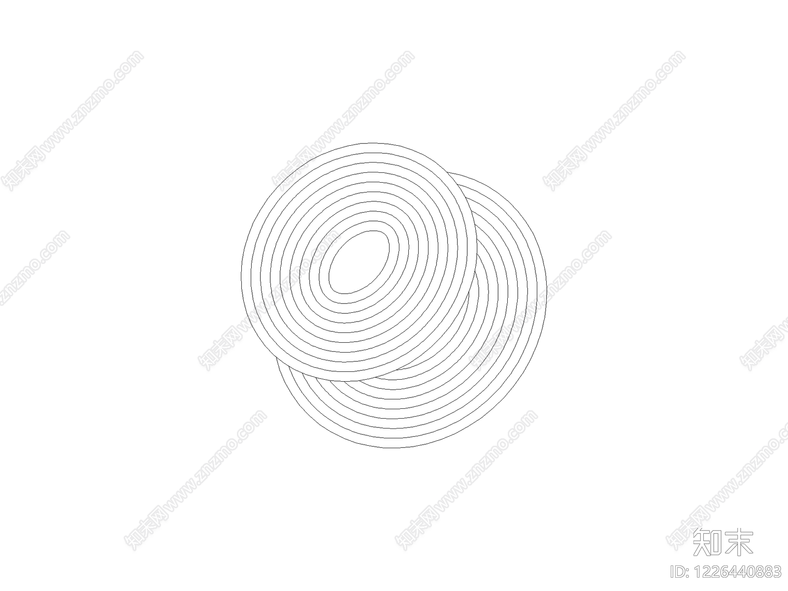 现代填充图案CAD图纸
